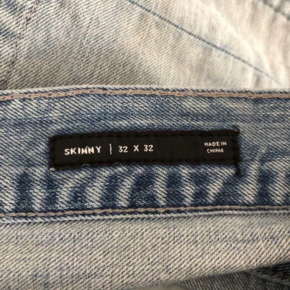 Pacsun Men's Size 32x32 Distressed Skinny Jeans - Picture 9 of 11